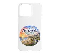Sea Bright, New Jersey, États-Unis, Shore Beach, Côte des États-Unis Coque pour iPhone 15 Pro Max