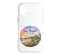 Sea Bright, New Jersey, États-Unis, Shore Beach, Côte des États-Unis Coque pour iPhone 16 Plus
