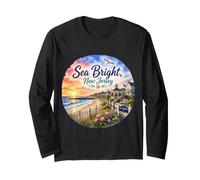 Sea Bright, New Jersey, États-Unis, Shore Beach, Côte des États-Unis Manche Longue