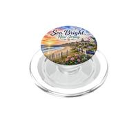 Sea Bright, New Jersey, États-Unis, Shore Beach, Côte des États-Unis PopSockets PopGrip pour MagSafe
