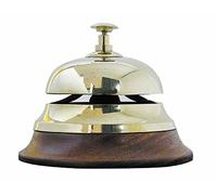 SEA-CLUB Handels-GmbH Sonnette de Table Maritime en Laiton et Bois