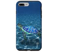 Sea Decor Ocean Life Turtle Creatures Beach Coque pour iPhone 7 Plus/8 Plus