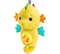 Sea Dreams Peluche Veilleuse Hippocampe Avec Bruit Blanc ¿ Sons Apaisants Océan, Lumières Douces, Technologie Cry-Activée, 0+ Mois