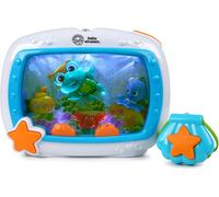 Sea Dreams Soother, Veilleuse Bébé Musicale Et Lumineuse Avec Bruit Blanc ¿ Aquarium Veilleuse Enfant Apaisante, 25+ Minutes Lumières Douces, Sons Océan, Télécommande, 0+ Mois, Rose