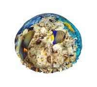 Sea Fish Bonnet de douche multi-scène et multi-usages double couche étanche pour adultes, enfants, hommes et femmes.