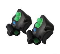 Sea Fishing Bite Alarm Shock Absorption High Sensitivity(2pcs) | Shock absorption tech, high sensitivity sensor, loud beep sound, LED light visible 100m, sea fishing