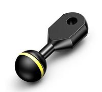 Sea frogs Adaptateur YS en aluminium de 5,08 cm - Bras sphérique de 1" pour connecter un stroboscope/lumière vidéo à un boîtier sous-marin