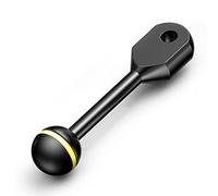 Sea Frogs Adaptateur YS en Aluminium de 8,9 cm avec Bras sphérique 1" pour connecter Un Stroboscope/Une lumière vidéo à Un boîtier sous-Marin