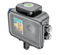 Sea frogs Boîtier de caméra d'action étanche en alliage d'aluminium pour DJI Osmo Action 6/5/4 - Boîtier étanche sous l'eau résistant aux chocs et à la pression (profondeur de l'eau 200 m)