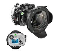 Sea Frogs Boîtier de caméra sous-Marine Compatible avec Sony A7C 16-35MM f4 IPX8 40 m/130 ft Profondeur maximale étanche pour la plongée, Le Surf, l'aviron, Le Ski
