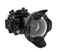 Sea frogs Boîtier étanche 40M pour Sony FE 16-35mm F4, boîtier Professionnel de plongée étanche avec Port hémisphérique pour Objectif fisheye (A7SIII -KL05F) (A7SIII -KL05F)