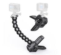 Sea frogs Mâchoires flexibles avec col de cygne réglable compatible avec GoPro Hero 10, 9, 8, 7, 6, 5, 4, Session, 3+, 3, 2, 1, Max, Hero (2018), Fusion, DJI Osmo