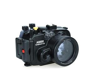 Sea Frogs pour Sony A6000 130 Pieds / 40m caméra sous-Marine Boîtier étanche boîtier Peut être utilisé avec 16-50mm lentille