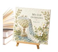 Sea Glass Art Kit - Christian Verse Craft Set | Inspirational Wall Dé