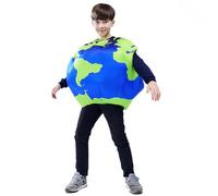 SEA HARE Costume 3D unisexe Terre pour enfants, costume de fête amusant (taille unique)