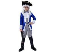 SEA HARE Costume de Jeu de Rôle de Général Colonial Pour Enfants (XXL:14-16 ans)