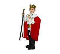 SEA HARE Costume de robe et costume de roi enfant fantaisie (4-6 ans)