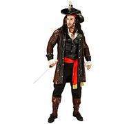 SEA HARE Costumes de Fantaisie de Pirate de Luxe Pour Hommes (One Size)