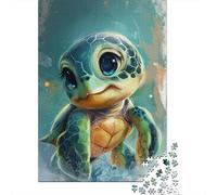 Sea La Tortue Puzzles Adulte - Puzzle 1000 Pièces pour Adultes Et EnfLes Fourmis Dès 14 Ans - Puzzle De Qualité Supérieure 1000pcs (75x50cm)