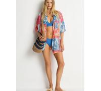 Sea Level Sea Level Blue Coco Island Aloha Shirt Blue XS (EU 32-34)