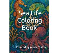 Sea Life Coloring Book