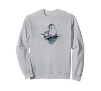 Sea Lion Animal Lover Ocean Life Seal Creatures Beach Sweatshirt