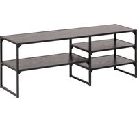 Sea Meuble TV avec 3 tablettes de rangement, noir.