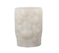SEA Moule en silicone à thème créature pour savon de bougie fait à la main Chocolat en relief Cylindre Moule à bougie en silicone Outil de cuisson pour fabrication de savon