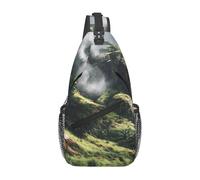 Sea of Clouds Sky Sac de poitrine de grande capacité élégant et durable pour les trajets en voyage et activités de plein air