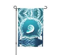 Sea of Love Drapeau décoratif de jardin imprimé 30,5 x 45,7 cm - Drapeau de cour pour terrasse, balcon, jardin, pelouse