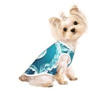 Sea of Love Pet T-shirt respirant sans manches L pour petits chiens et chats Doux, léger, élégant