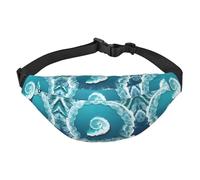 Sea of Love Sac banane de voyage, adapté pour le sport, la course, le cyclisme, les voyages, la pêche pour garçons, noir, taille unique