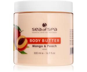 Sea of Spa Dead Sea Treatment beurre corporel à la mangue et pêche 500 ml