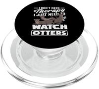 Sea Otter Montre thérapeutique Motif loutres PopSockets PopGrip pour MagSafe