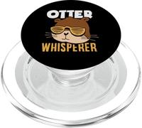 Sea Otter Whisperer Lunettes de Soleil Motif Loutre PopSockets PopGrip pour MagSafe