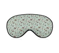 Sea Otters Sleep Eye Mask Cute Blindfold Eye Covers Eyeshade for Women Men Gifts