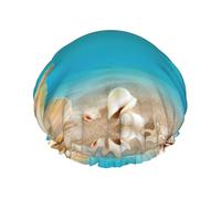 Sea Pearl Bonnet de douche multi-scène et multi-usages double couche étanche pour adultes, enfants, hommes et femmes.