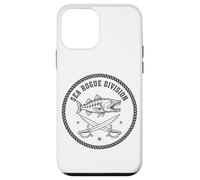Sea Rogue Division Rope Circle Barracuda Battle Emblème Coque pour iPhone 12 Mini