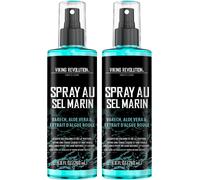Sea Salt Spray For Men-Sea Salt Spray With Kelp Extract,Aloe And Red Algae-Volume And Texture-Beach Effect-2 X 260 Ml