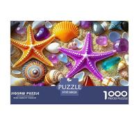 Sea Shell Collection Papier De Qualité Design Imbriqué, Loisir Idéal pour La Détente, La Réduction du Stress Et Le Divertissement chez Soi 38x26cm/1000pcs