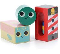 Sea sound cubes-Wooden children's toy-From 18 months-7718