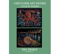 Sea Spirit - Color by Number Circulism book : Standard paper edition