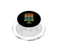 Sea Summer Ocean Coastal Life is Better At The Beach PopSockets PopGrip pour MagSafe