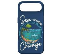 Sea The Change Be The Change Journée de la Conservation des océans Coque pour iPhone Air