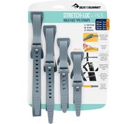 Sea To Summit Adults Stretch Lock Luggage Straps Gris Taille unique Unisex