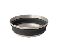 Sea To Summit - Bol pliable - Detour Stainless Steel Collapsible Bowl M Black en Silicone - Noir Noir
