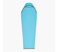 Sea To Summit - Breeze Sleeping Bag Liner - Sac à viande Blue - Mummy w/ Drawcord - Compact