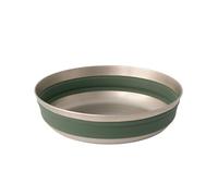 Sea to Summit Detour Bol pliable en acier inoxydable, grande taille (945 ml), couronne de laurier vert