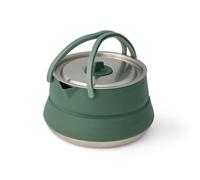 SEA TO SUMMIT Detour Stainless Steel Collapsible Kettle 1.6l - Mixte - Gris / Vert - taille Unique- modèle 2025