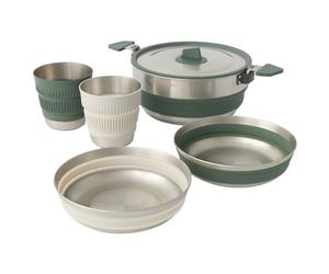Sea to Summit - Detour Stainless Steel One Pot Cook Set - Set de cuisson 2 Person - 5 Pieces